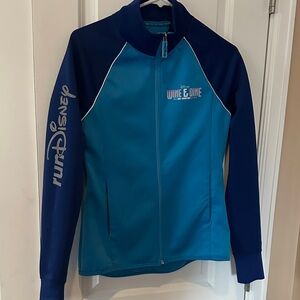 Disney Blue Wine & Dine Zip-Up Jacket